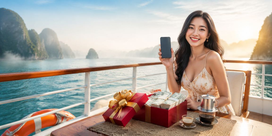 Người dùng trải nghiệm cá cược thể thao trên điện thoại di động tại Hạ Long