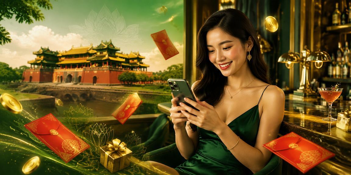 Người dùng tại Huế nhận phong bì đỏ thưởng voucher trên điện thoại