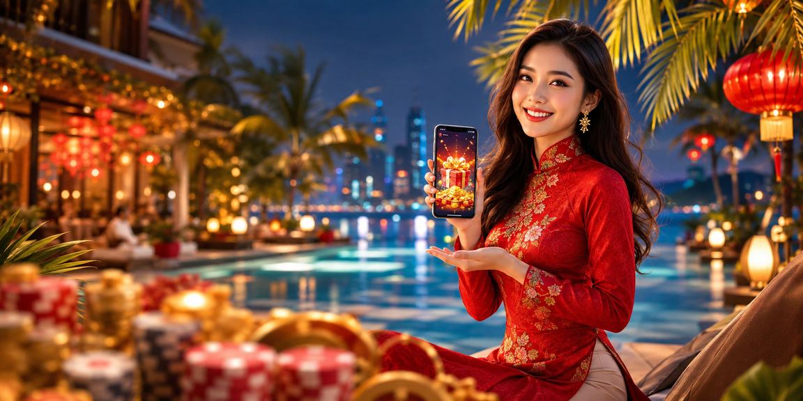 Phụ nữ Việt Nam mặc áo dài tại Mũi Né tìm hiểu điều khoản đăng ký nhận thưởng