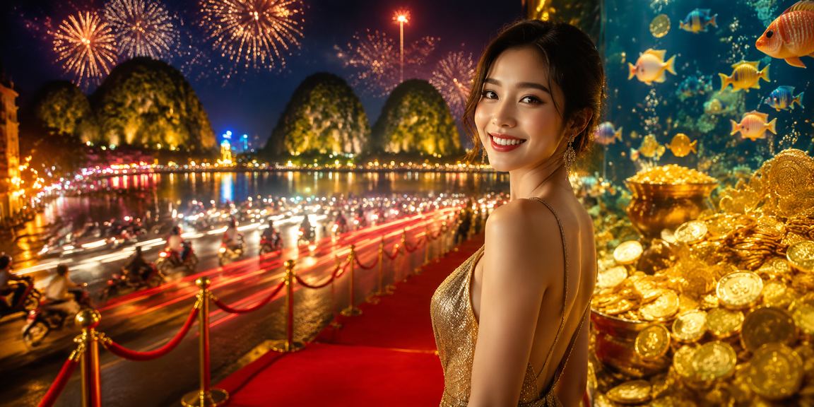 Hình ảnh neon rực rỡ tại Ninh Bình gợi lên trải nghiệm VIP và bảo mật cao cấp